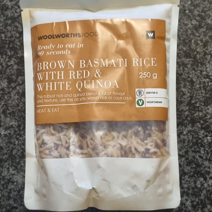 Woolworths Food Brown basmati rice with red & white quinoa Review