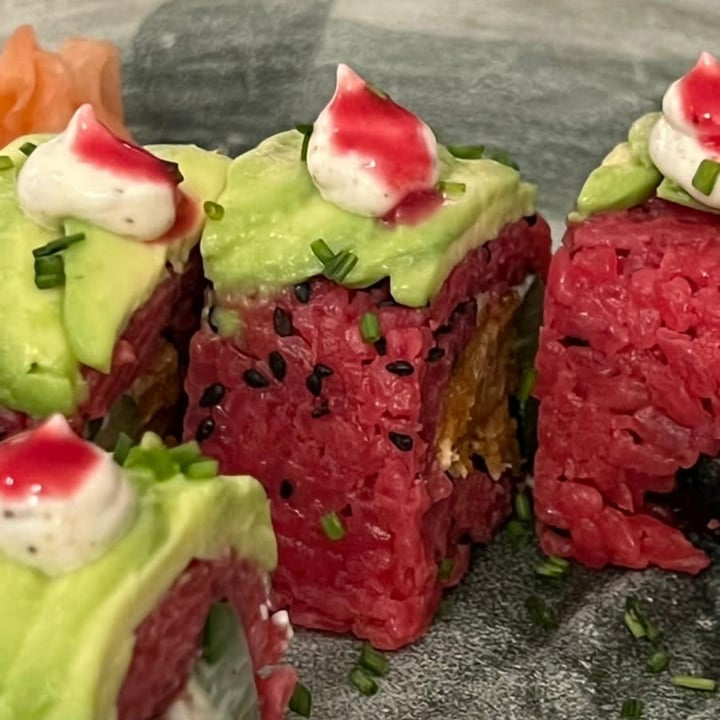 photo of Winners Vegan Pink Sushi shared by @annamiou on  24 Feb 2023 - review