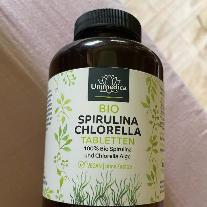 photo of unimedica Spirulina/Clorella Bio shared by @sofiacarvalho on  15 Jun 2023 - review