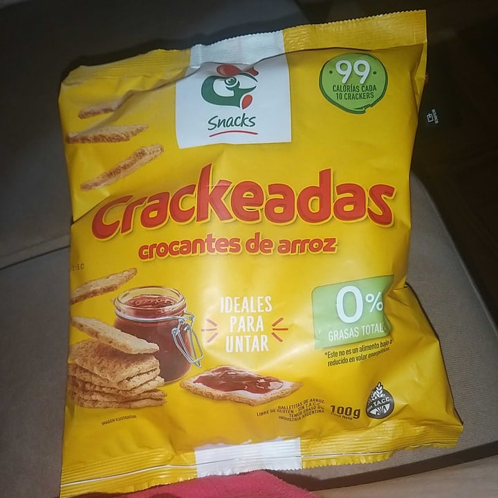 photo of Gallo Crackeadas crocantes de arroz shared by @animiguens on  07 Jun 2023 - review