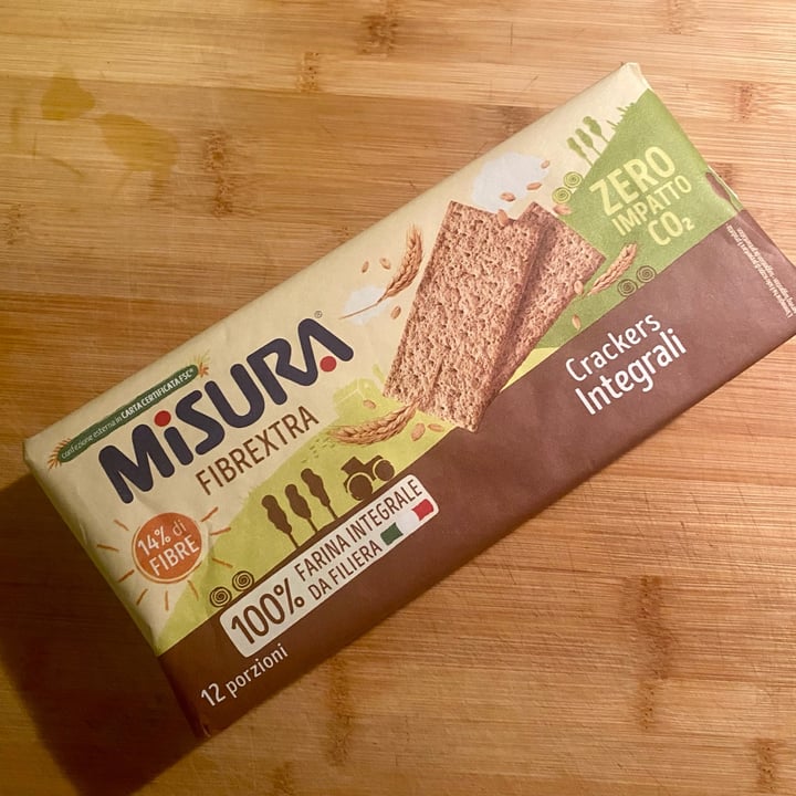 photo of Misura Crackers Integrali - FIBREXTRA shared by @tinissa on  16 Mar 2023 - review