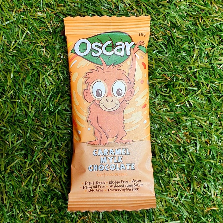 photo of The Chocolate Yogi Oscar Caramel Mylk Chocolate shared by @humanequalshypocrite on  16 Jan 2023 - review