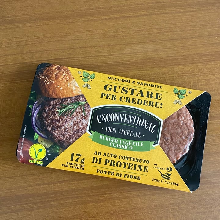 photo of Unconventional Burger Vegetale Classico - Classic Burger shared by @mmarta5 on  26 May 2023 - review