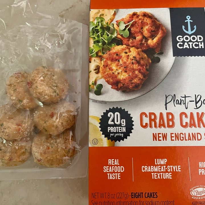 photo of Good Catch Plant Based Crab Cakes shared by @jildo on  29 Apr 2023 - review