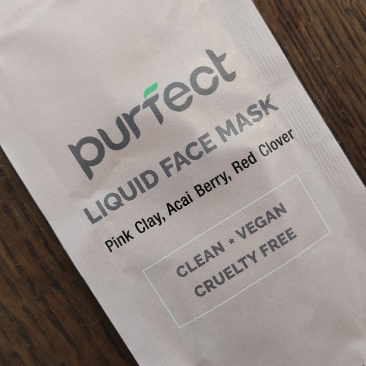 photo of Purfect Acai & Pink Clay Liquid Mask shared by @tuscanvegan on  02 May 2023 - review