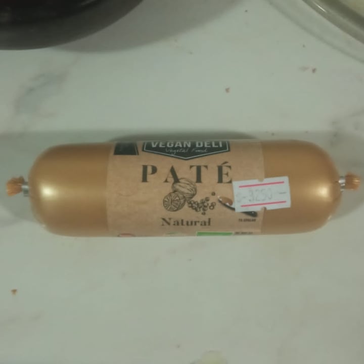 photo of Vegan Deli Paté Natural shared by @popol on  02 Jan 2023 - review
