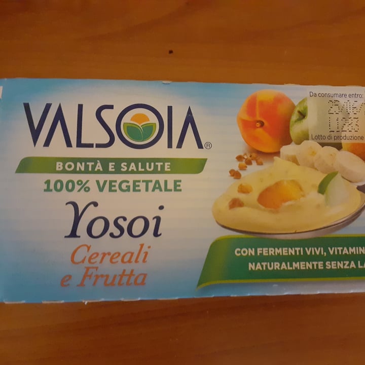 photo of Valsoia Yosoi Cereali e Frutta shared by @pigronavegana on  16 Jul 2023 - review
