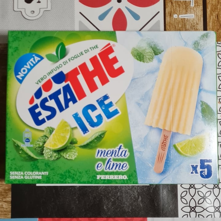 photo of Estathé Estathé Ice - Thè verde con menta e lime shared by @pizzarossa on  02 Jul 2023 - review