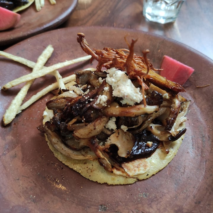 photo of Los Loosers Tacos De Mole Con Hongo Enoki shared by @catafdezc on  20 Mar 2023 - review