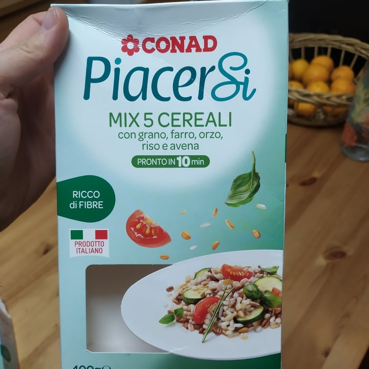 photo of Piacersi | Conad Mix 5 cereali shared by @cri7 on  29 Jan 2023 - review