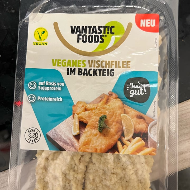 photo of Vantastic Foods veganes vischfilee im backteig shared by @moccymoccy on  09 Mar 2023 - review