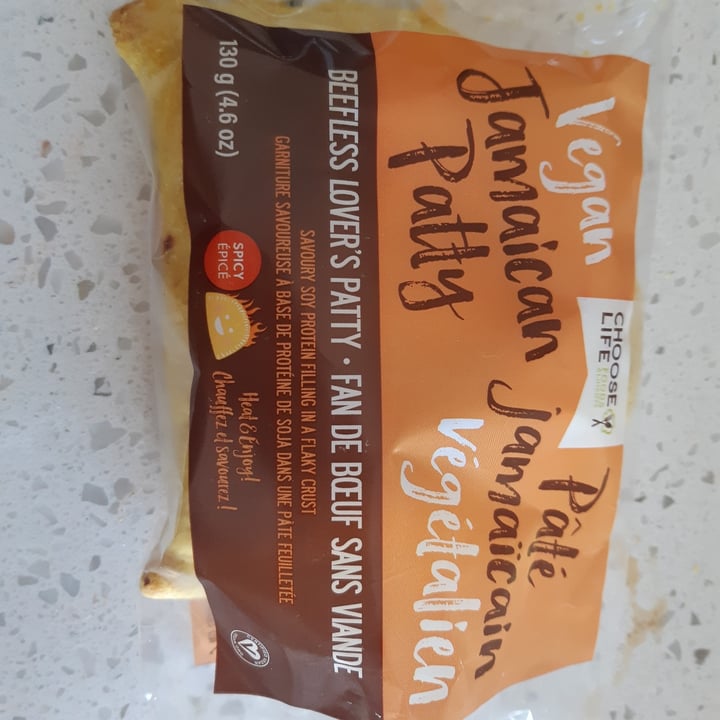 photo of Choose Life Foods Beefless Lover’s Jamaican Patty shared by @henroosterlover83 on  26 May 2023 - review