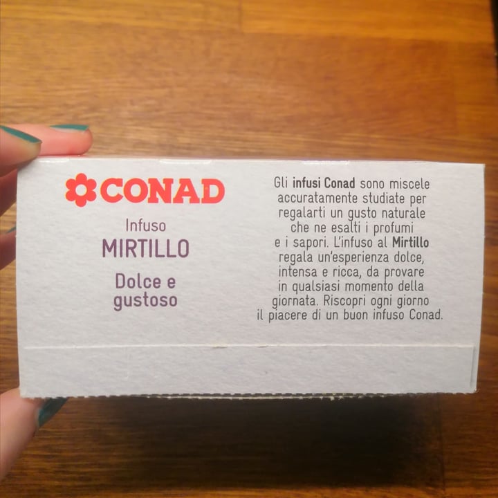 photo of Conad Infuso Mirtillo shared by @mirtill on  02 Feb 2023 - review