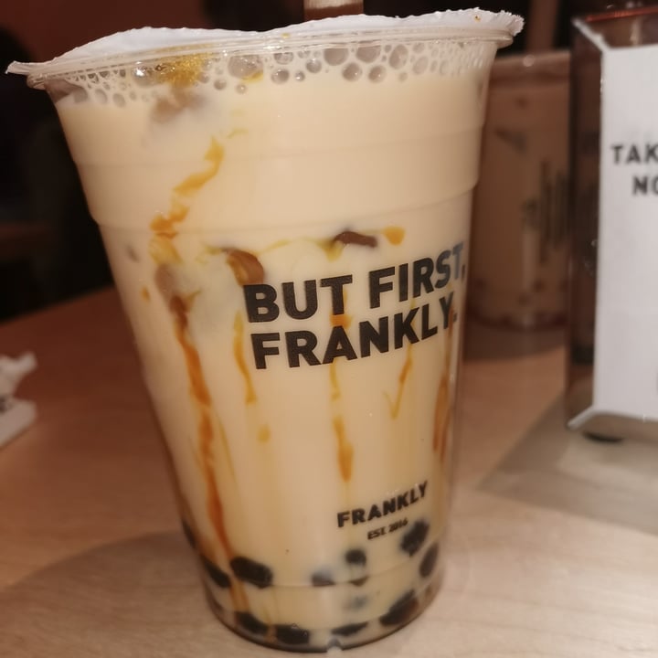photo of Frankly Bubble Tea & Coffee Caramel Milk Tea shared by @nixandstuffs on  16 Apr 2023 - review