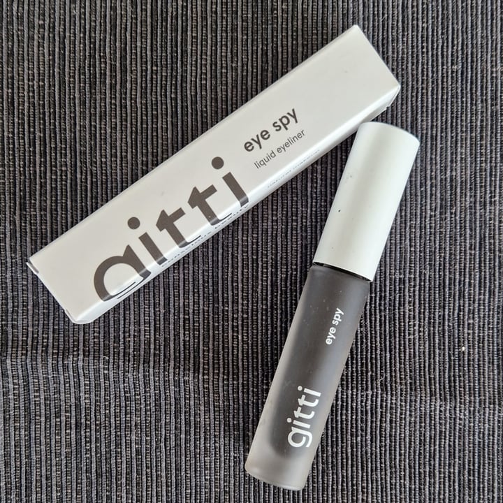 photo of Gitti Conscious Beauty Eye Spy Liquid Eyeliner shared by @vanpanda on  07 Aug 2023 - review