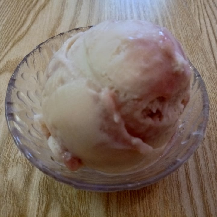 photo of Heartbreak Melts Ice Cream Cafe raspberry ripple shared by @veganspicegirl on  15 Jul 2023 - review
