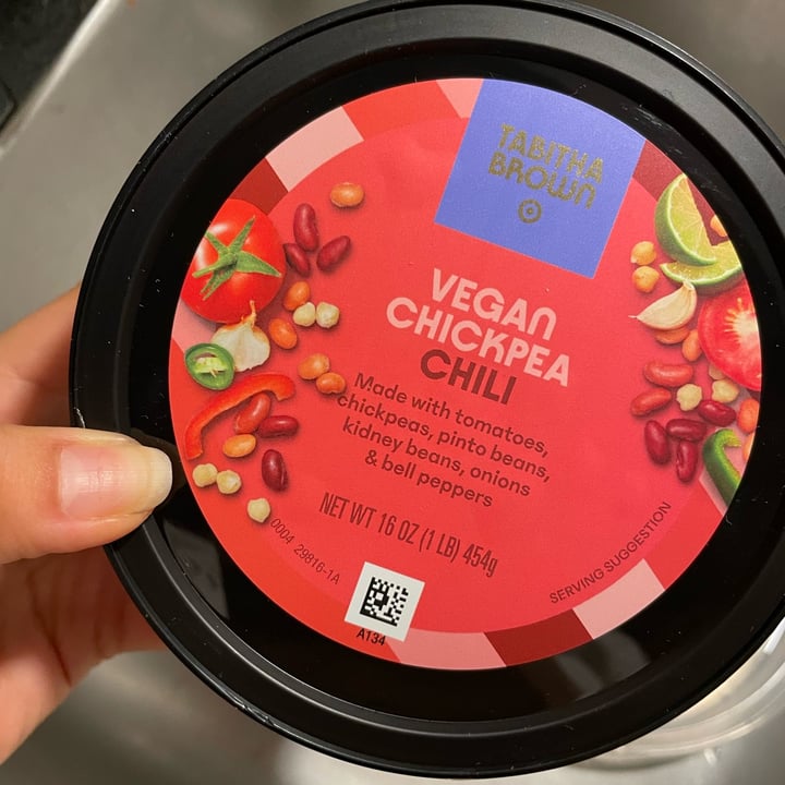 photo of Tabitha Brown Vegan Chickpea Chili shared by @melnourish on  21 Feb 2023 - review
