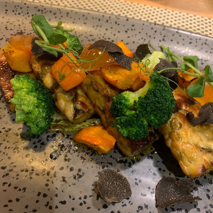 photo of BLU Restaurant & Lounge Tempeh Zucca Tartufo Funghi shared by @fradelor on  25 Feb 2023 - review