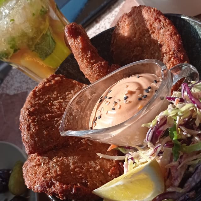 Photo of the dish “Alitas De Setas :)”