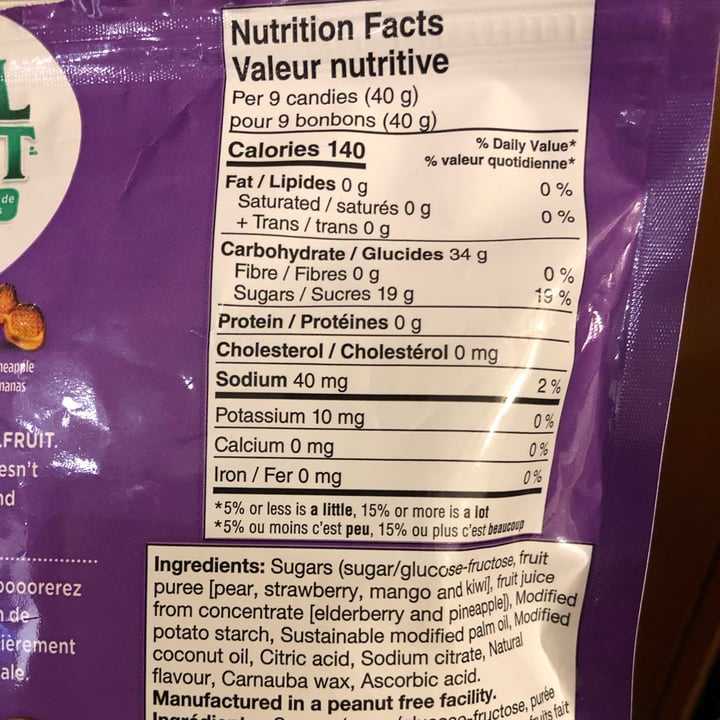 photo of Dare Real Fruit Plant Based Gummies - Tropical shared by @lindsaymcmindsay on  29 May 2023 - review