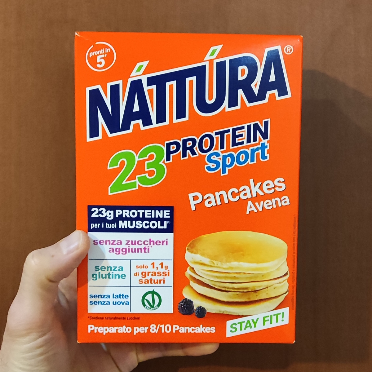 Nattura 23 protein sport pancake avena Review