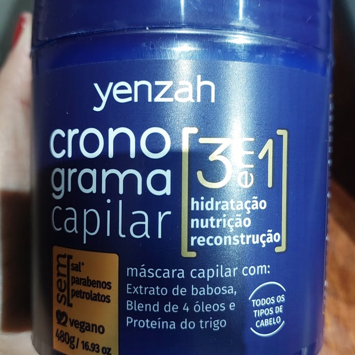 photo of Yenzah cronograma capilar - mascara capilar shared by @vanessafantinelli on  20 Jun 2023 - review