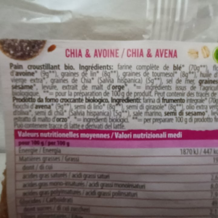 photo of Dr. Karg's Chia e avena shared by @samarra on  10 Feb 2023 - review