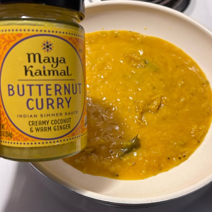 photo of Maya Kaimal butternut curry shared by @alexisdani11 on  09 Aug 2023 - review