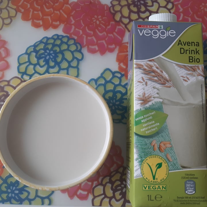 photo of Despar Veggie Avena Drink Bio shared by @chazuru on  13 Jun 2023 - review