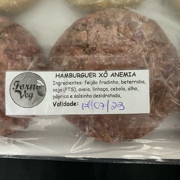 photo of Forno Veg hamburgueres veganos congelados shared by @rachcavalle on  19 Apr 2023 - review