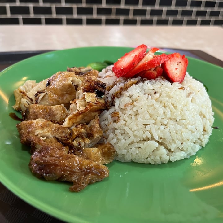 photo of Daily Green 吉祥素 Chicken Rice shared by @vegphilosopher on  08 Apr 2023 - review