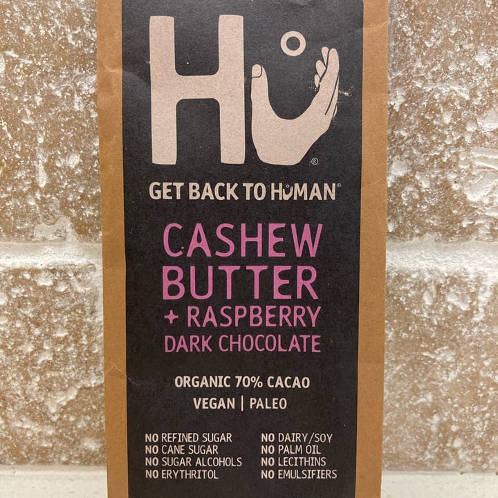 photo of Hu Kitchen Cashew Butter + Raspberry Dark Chocolate shared by @midori on  21 May 2023 - review