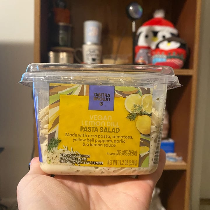 photo of Tabitha Brown Vegan Lemon Dill Pasta Salad shared by @emmajoelle on  10 Apr 2023 - review