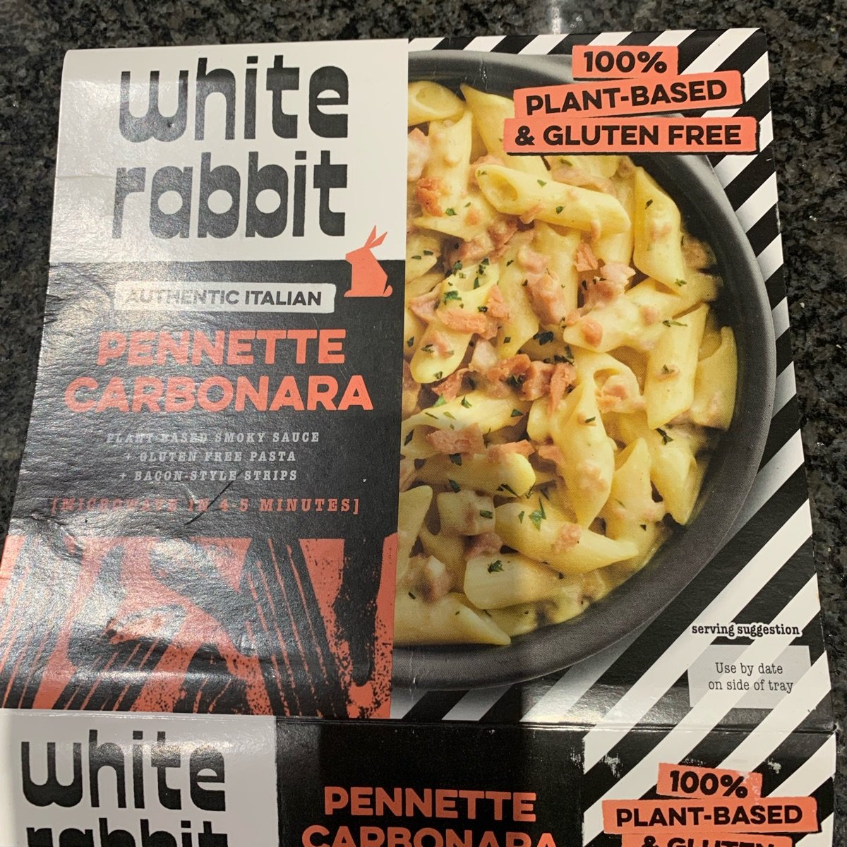 pennette carbonara from The White Rabbit - Vegan Product Reviews ...