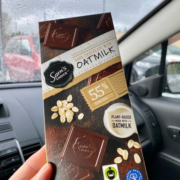 photo of Sam’s Choice Dark Chocolate With Oatmilk shared by @xtal on  17 Apr 2023 - review