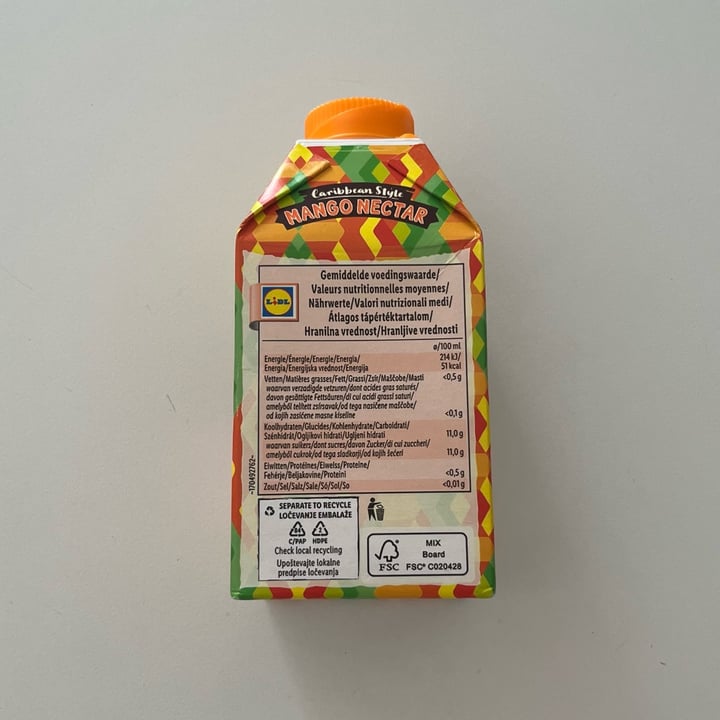 photo of Caribbean Style mango nectar shared by @fladomitilla on  09 Jun 2023 - review