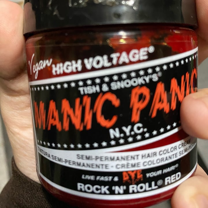 photo of Manic Panic ROCK ‘N’ ROLL® RED shared by @veggiedann on  30 Apr 2023 - review