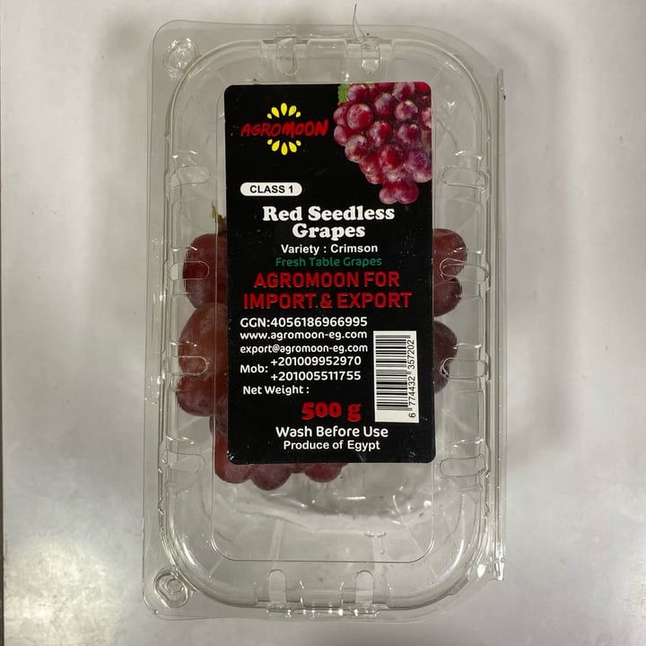 photo of Agromoon Red Seedless Grapes shared by @thebrownbear on  16 Aug 2023 - review