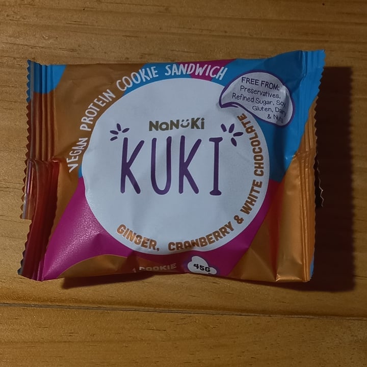 photo of Nanuki Kuki Ginger, Cranberry and White Chocolate shared by @ronelle on  15 Jan 2023 - review