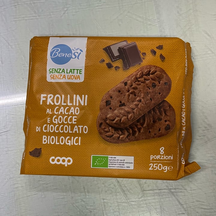 photo of Bene.Si coop Frollini Biologici Al Cacao E Gocce Di Cioccolato shared by @azzuuu on  16 Apr 2023 - review