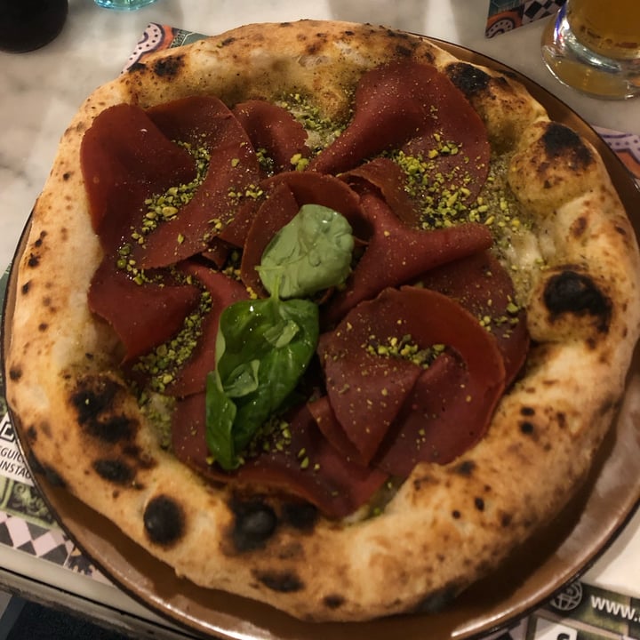 photo of Pizzeria Assaje Trieste Pistacchio E Mortadella Vegana shared by @alicebveg on  14 Mar 2023 - review