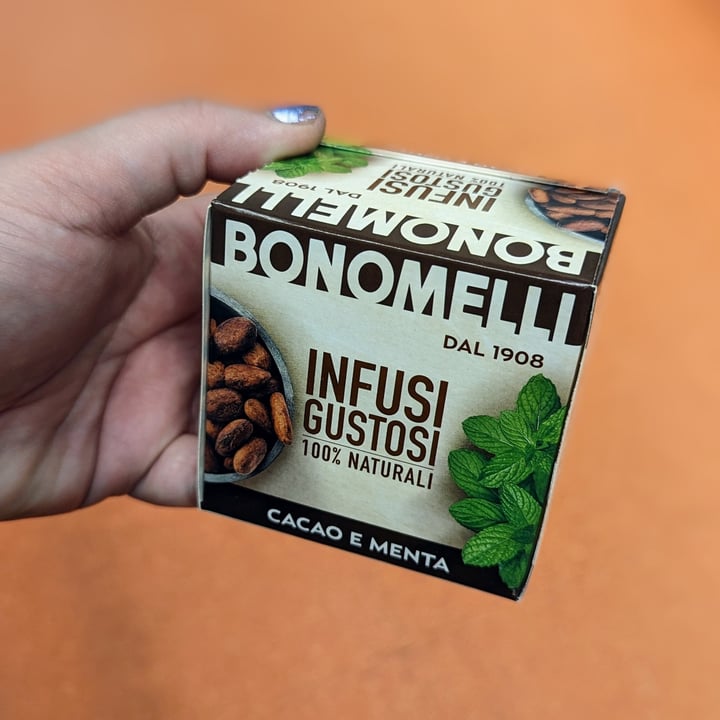 photo of Bonomelli Infusi speziali cacao e menta shared by @serenasofia on  10 Aug 2023 - review