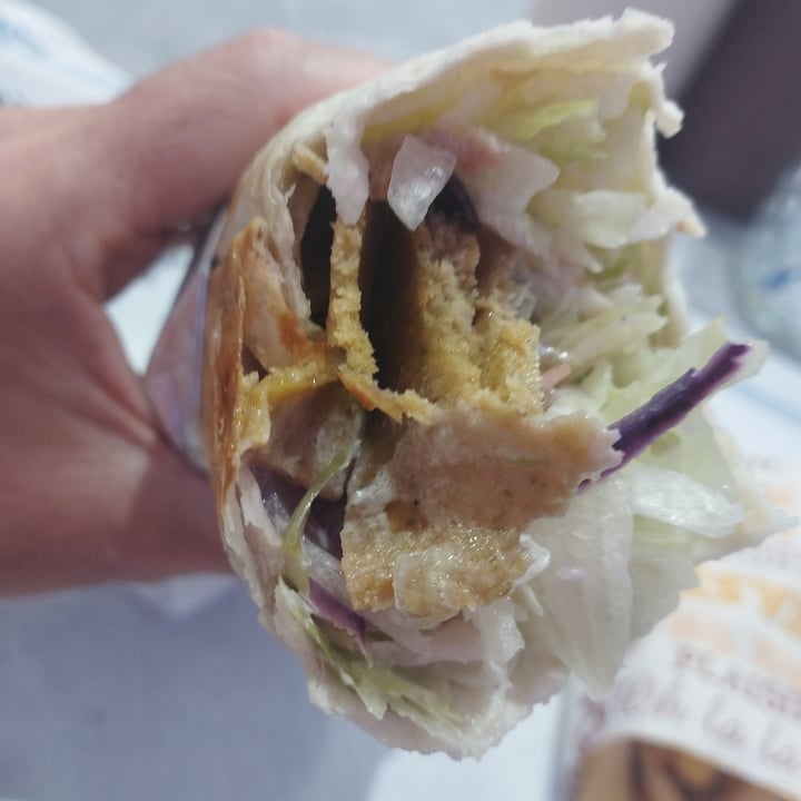 photo of Doner kebab Show Drum vegan, menu shared by @simpaties on  29 Apr 2023 - review