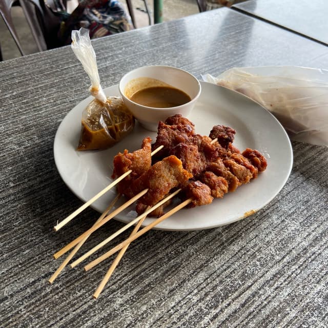 Photo of the dish “Vegetarian Pork Satay”