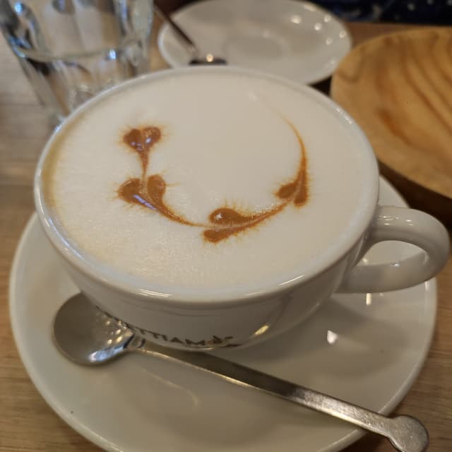 Photo of the dish “Cappuccino con latte di cocco”