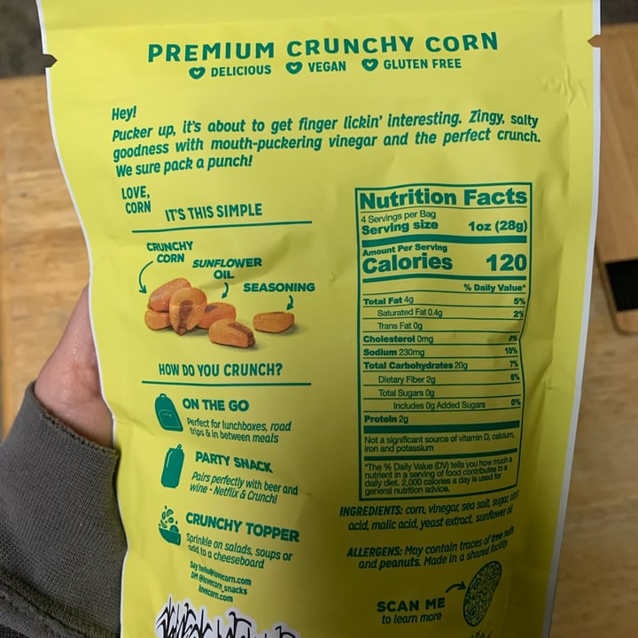 photo of Love, Corn Salt & Vinegar shared by @maddy-6 on  31 Jan 2023 - review
