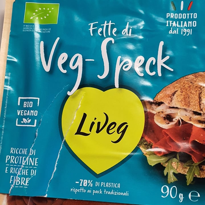 photo of Liveg Fette di veg-speck shared by @gigiavegan on  25 Jun 2023 - review