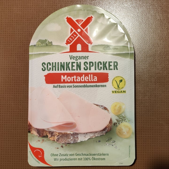 photo of Rügenwalder Mühle Veganer Schinken Spicker Mortadella shared by @sym on  26 Feb 2023 - review