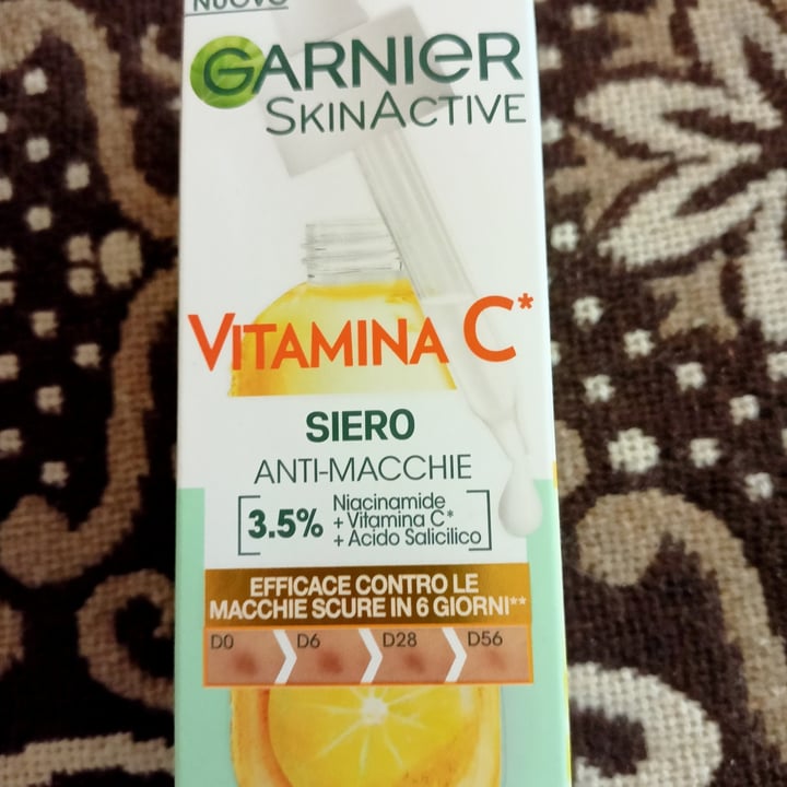photo of Garnier Siero Viso Alla Vitamina C shared by @marinasacco on  12 Jul 2023 - review