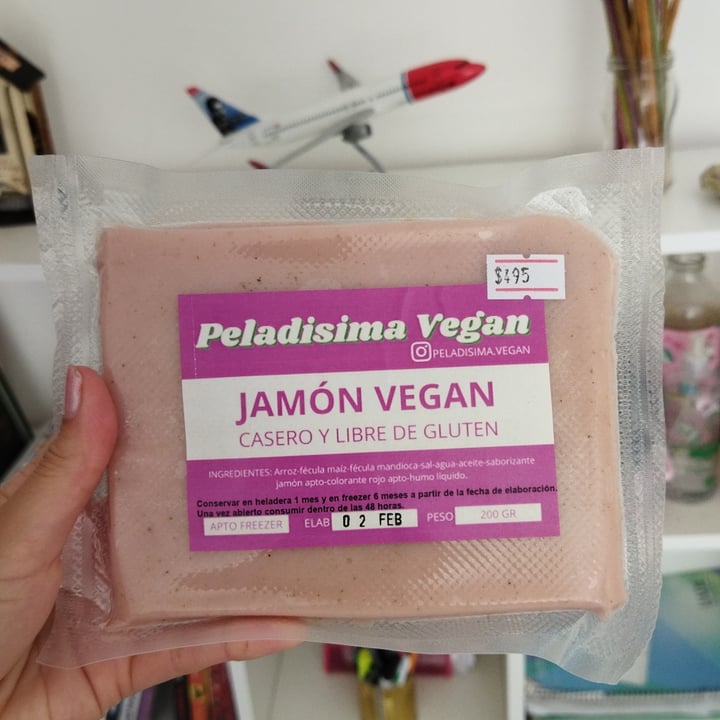 photo of Peladisima Vegan Jamón shared by @fabuchi on  09 Feb 2023 - review